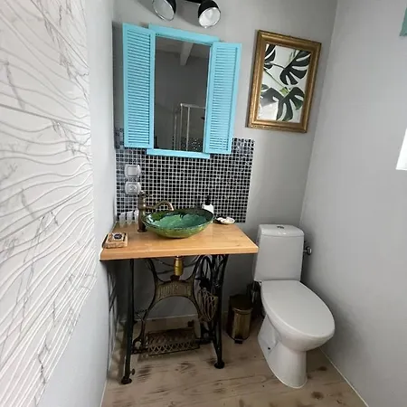Szmerkowa Chatynka Z Kominkiem I Jacuzzi W Karkonoszach Campingplads Lubawka