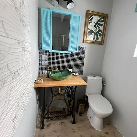 Szmerkowa Chatynka Z Kominkiem I Jacuzzi W Karkonoszach Кемпинг Любавка