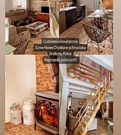 Szmerkowa Chatynka Z Kominkiem I Jacuzzi W Karkonoszach
