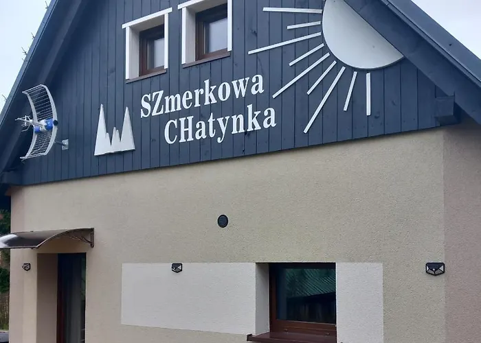 Campingplatz Szmerkowa Chatynka Z Kominkiem I Jacuzzi W Karkonoszach