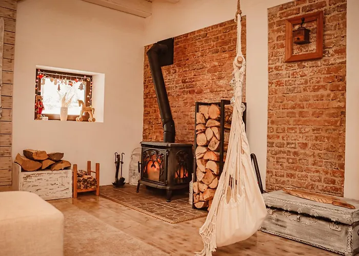 Kemping Szmerkowa Chatynka Z Kominkiem I Jacuzzi W Karkonoszach