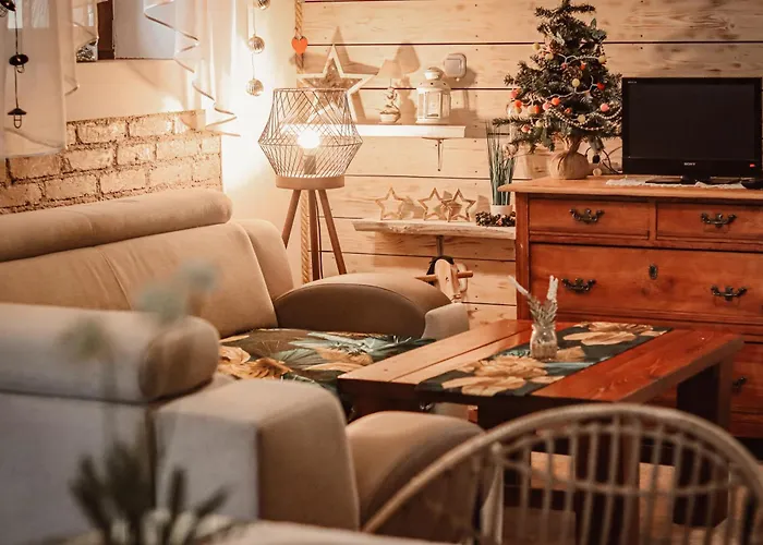 Szmerkowa Chatynka Z Kominkiem I Jacuzzi W Karkonoszach * Lubawka