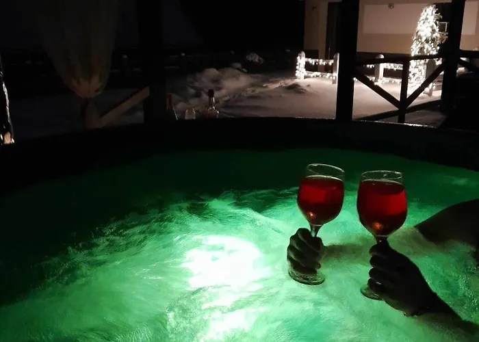 Szmerkowa Chatynka Z Kominkiem I Jacuzzi W Karkonoszach Lubawka