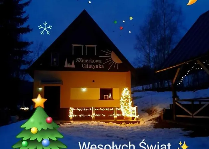 Szmerkowa Chatynka Z Kominkiem I Jacuzzi W Karkonoszach Campingplatz