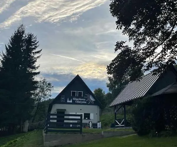 Szmerkowa Chatynka Z Kominkiem I Jacuzzi W Karkonoszach Lubawka