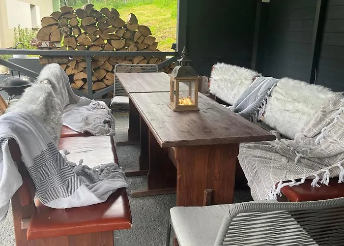 Szmerkowa Chatynka Z Kominkiem I Jacuzzi W Karkonoszach * Lubawka